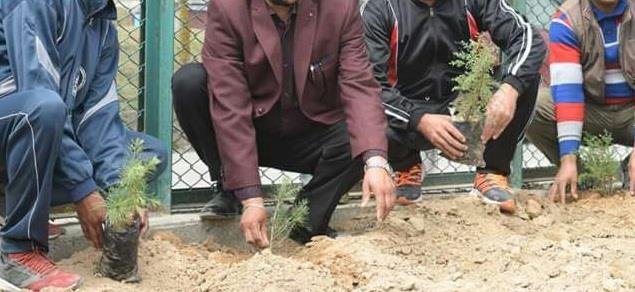 Chief Conservator forests organises plantation drive