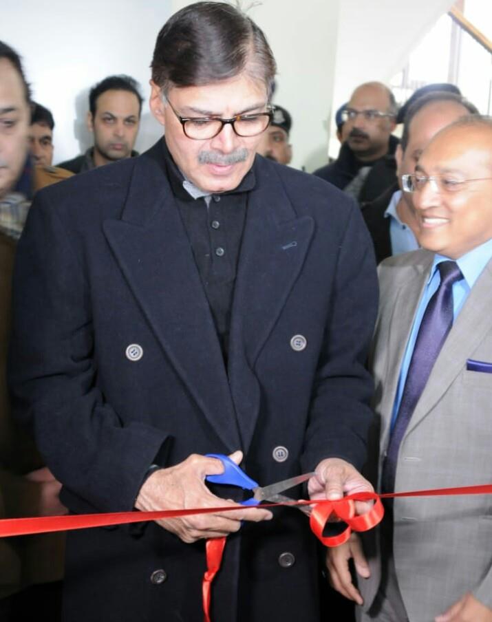 Advisor Kumar inaugurates DNA, Cyber Forensic Divisions at FSL Srinagar