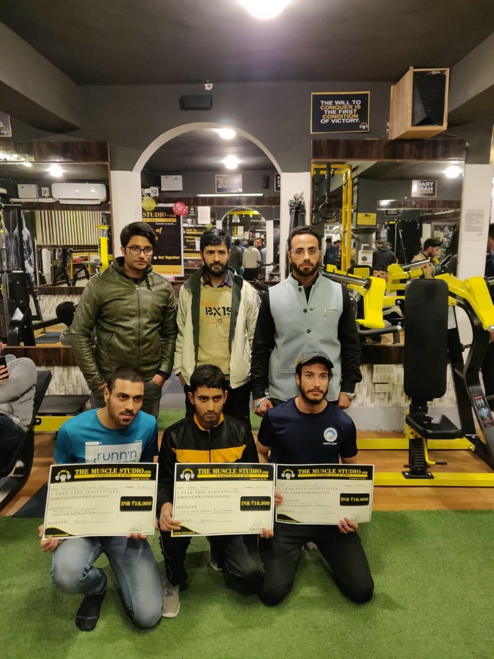 Muscle Studio offers full year membership to top athletes