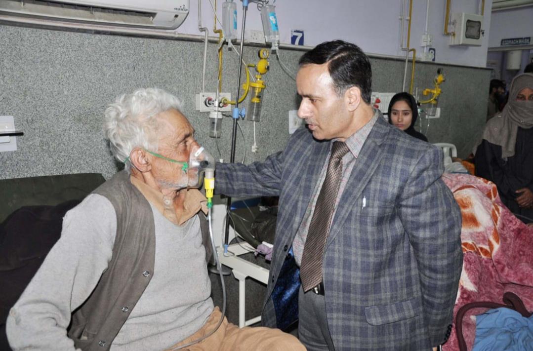 DC visits DH Bla, reviews medicare facilities