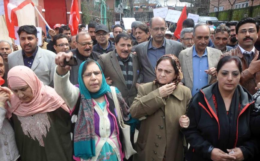 NC carries out protest rally to protest ‘custodial killing’ of private school teacher