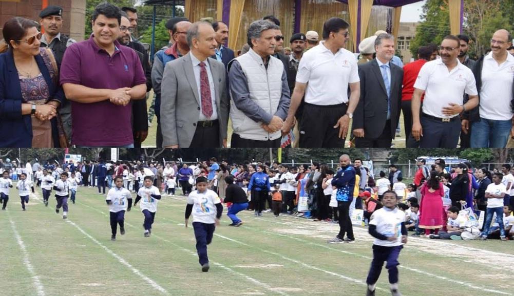 Advisors Kumar, Ganai laud efforts of Samagra Shiksha, JK Sports Council