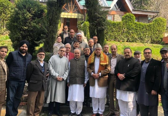 Hasnain Masoodi formally welcomed into National Conference