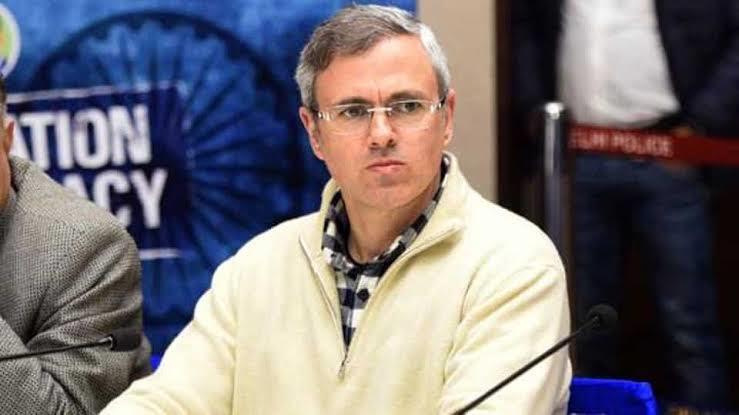 Omar Abdullah addresses a meet of segment in-charges at party headquarters Nawa-e-Subha