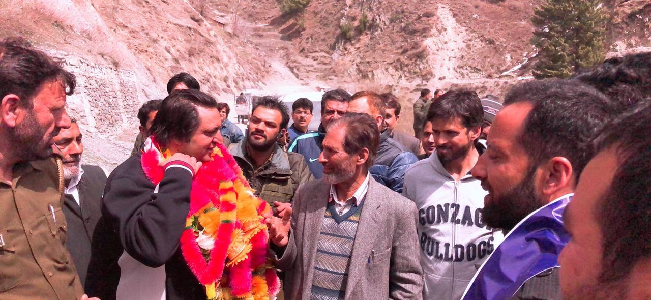 Sajad promises ‘all weather’ tunnel to make Karnah accessible round year
