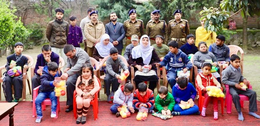 DIG CKR held an interaction programme with specially abled children at Barzulla