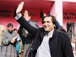 Sajad Lone greets people on eve of Mehraj-ul-Alam