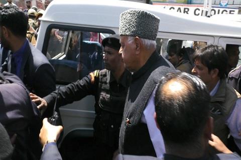 NC, PDP hit streets against ban on civilian traffic on Kashmir highway