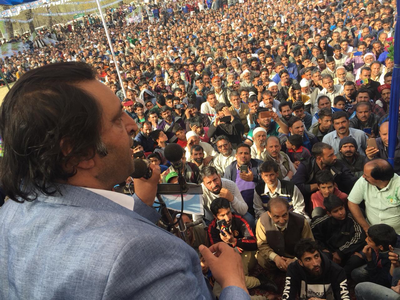 Omar is best separatist when out of power, cruel mainstreamer when in power: Sajad Lone