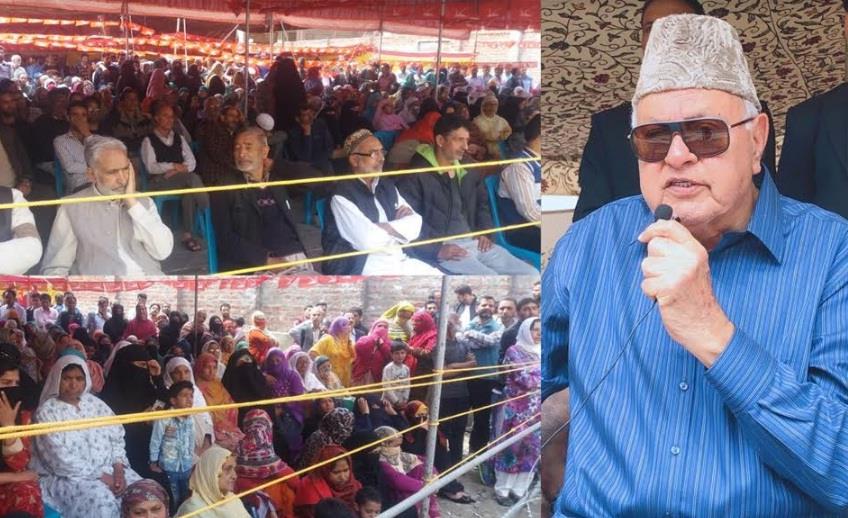 PM Modi demeaned glory of PM’s Chair with his revulsion for minorities: Dr. Farooq Abdullah
