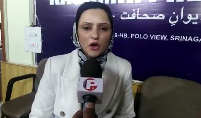 Aggression among people in South Kashmir genuine: Dr. Ridwana Sanam