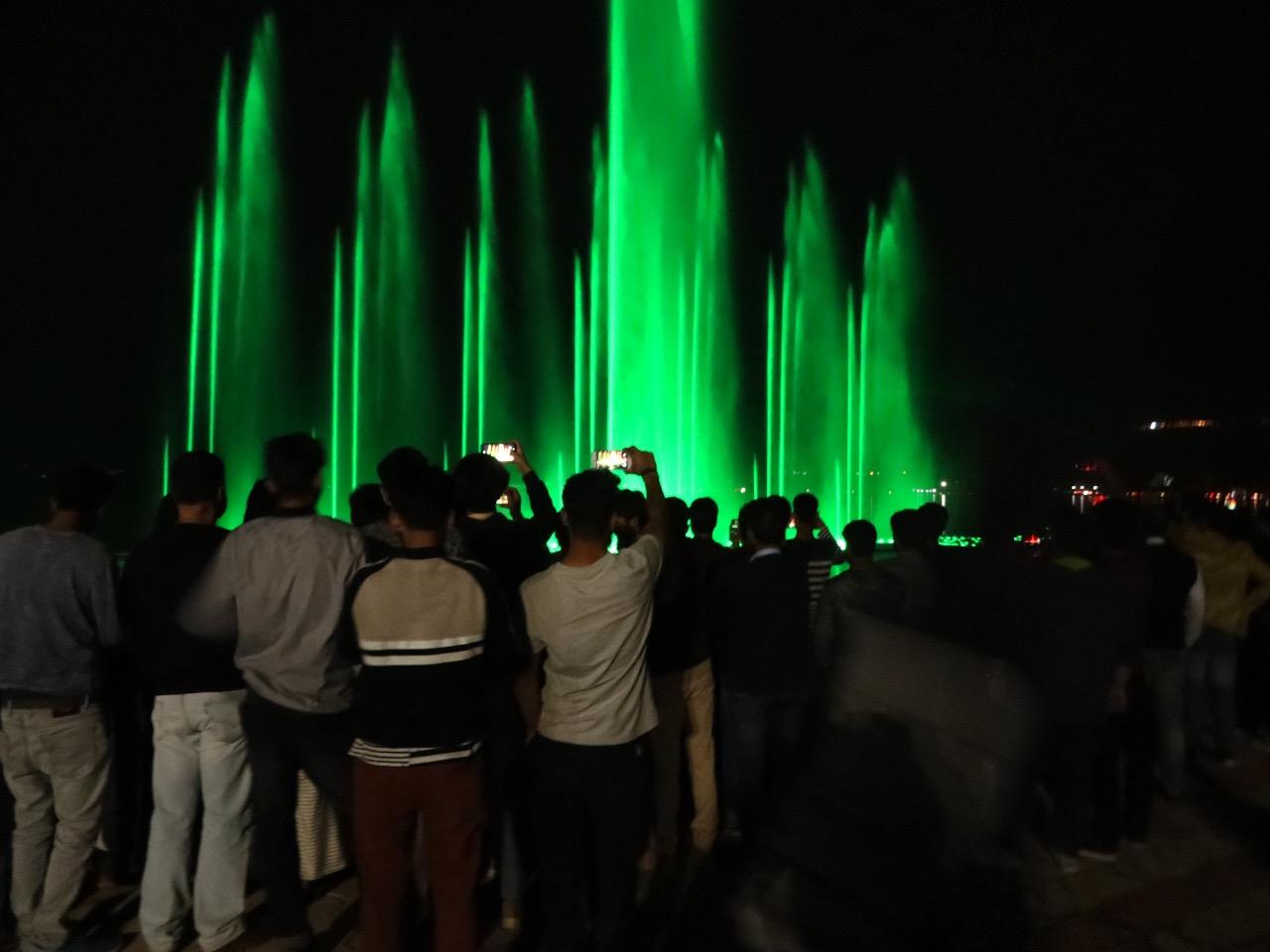 On huge response, tourism deptt to run Laser Show in 3 shifts after technical upgradation