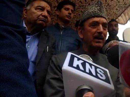 Congress will never allow BJP to revoke Art 370: Azad