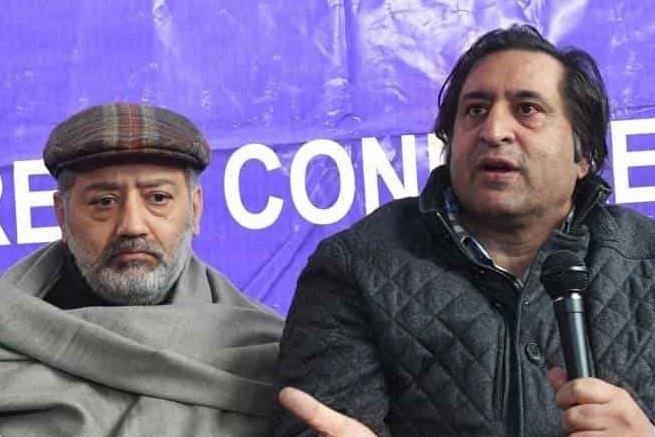 Sajad Lone, Imran Ansari, Irfan Ansari condole demise of party worker Mushtaq Ahmed Mir