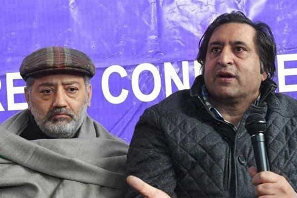 Sajad Lone, Imran Ansari express condolences with Mian Altaf on demise of his daughter