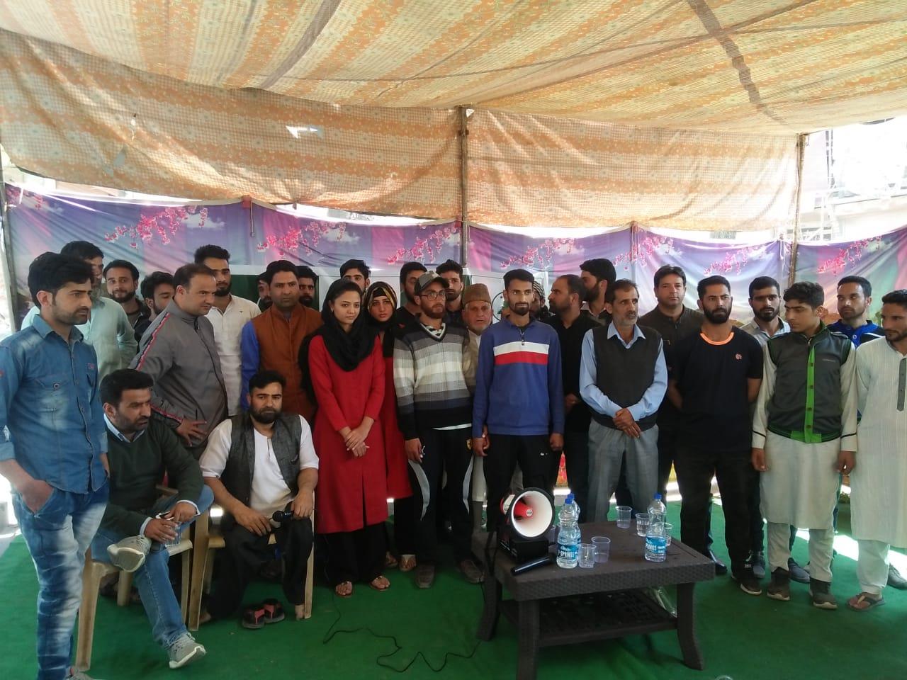 JKPM opens party office in Ganderbal