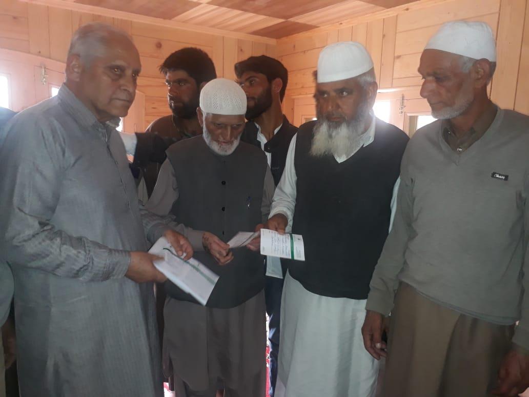 Dr. Nazir Lone launches membership drive of JKPM