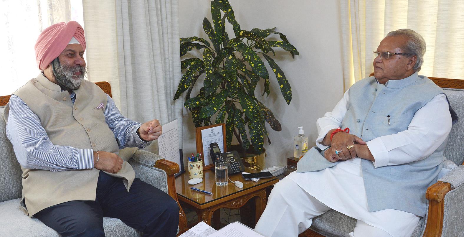 Indian Ambassador to Nepal meets Governor