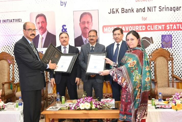 J&K Bank inks MoU with NIT Srinagar, inaugurates refurbished Business Unit, 2 ATMs