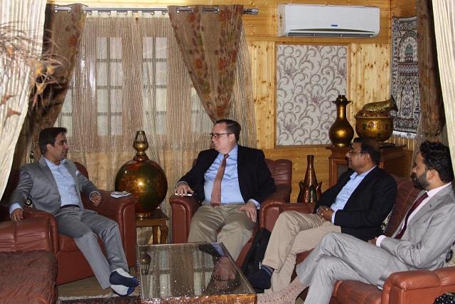 US diplomats call on Tanvir Sadiq