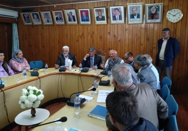 Prof Talat chairs meeting of newly constituted University Research Council
