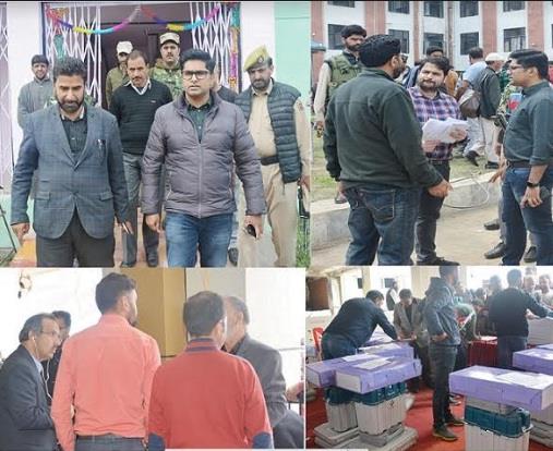 Poll parties dispatched for various polling stations in Shopian: DEO