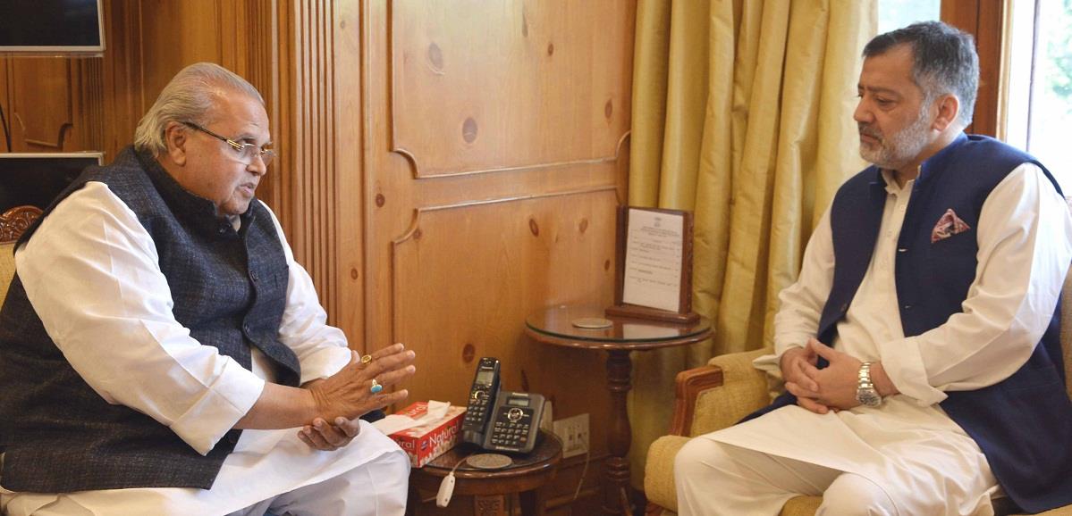Imran Raza Ansari meets Governor