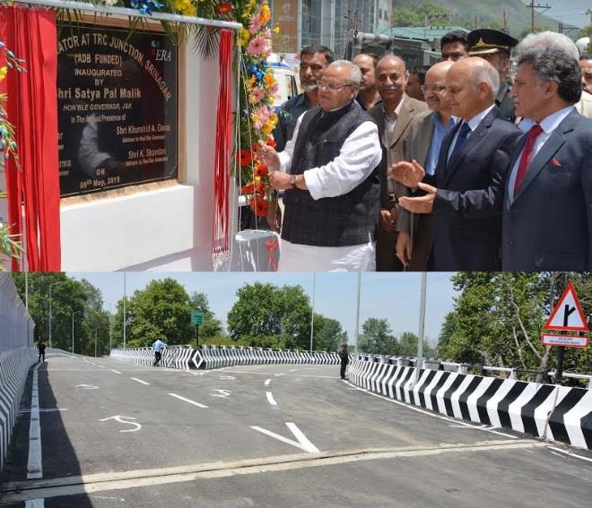 Governor inaugurates Grade Separator at TRC Junction