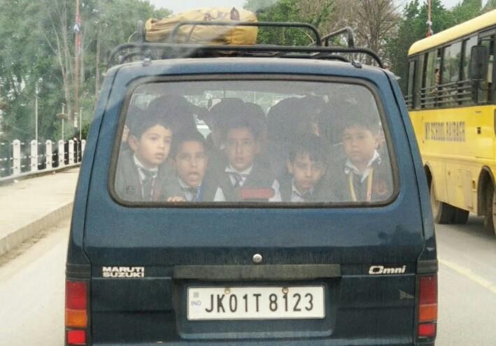 Registration of overloaded school van suspended