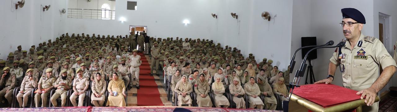 ADGP Armed conducts joint darbar of AP, IR battalions