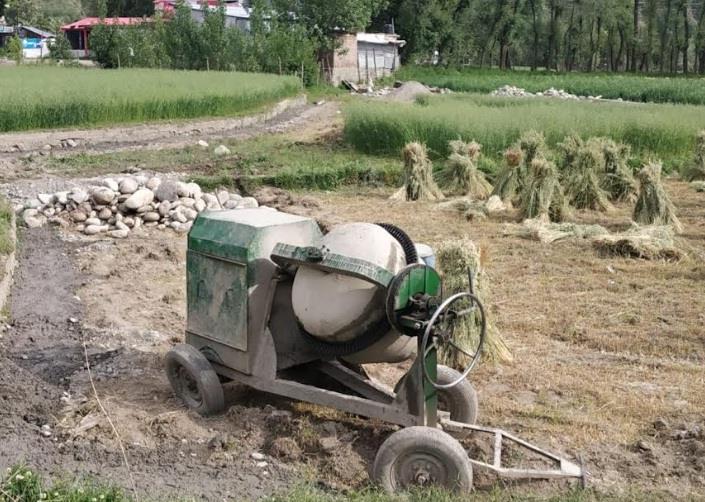 Illegal construction on Agri land goes unabated in Ganderbal