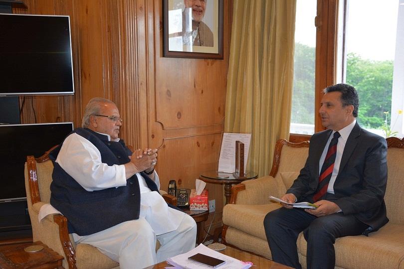 Former MLA Rafi Mir meets Governor