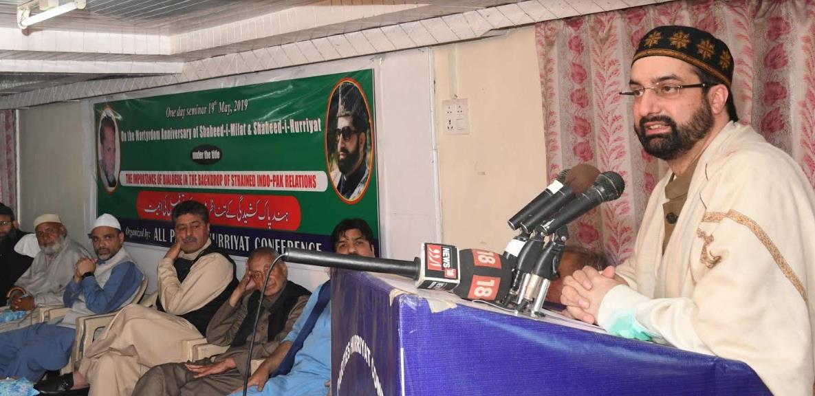 Hope new dispensation in New Delhi will revisit Kashmir policy: Mirwaiz