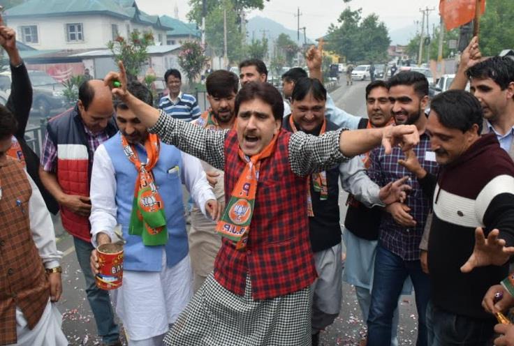 BJP jubilant over party victory of 2019 Lok Sabha Election