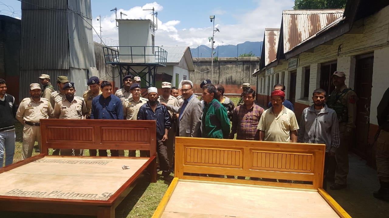 DGP Prisons visits Central Jail Srinagar