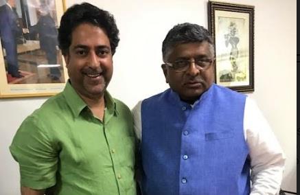 Khalid Jehangir calls on Union Minister in Delhi