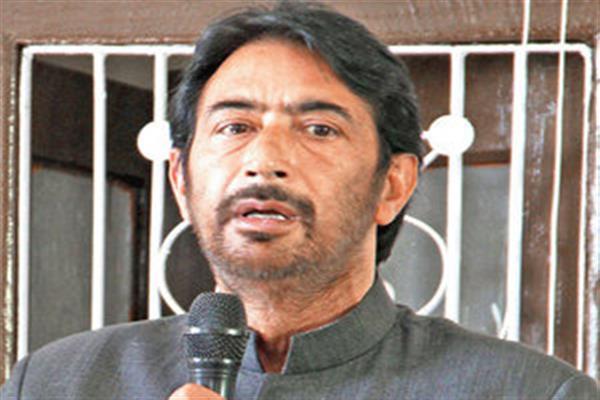 G A Mir greets people on Shab-e-Qadr
