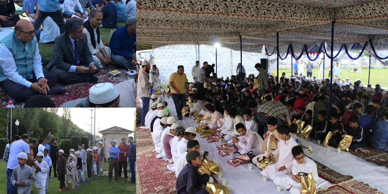 Tourism deptt hosts grand Iftar for general public