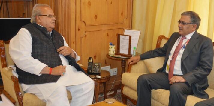 Additional Secretary Home meets Governor
