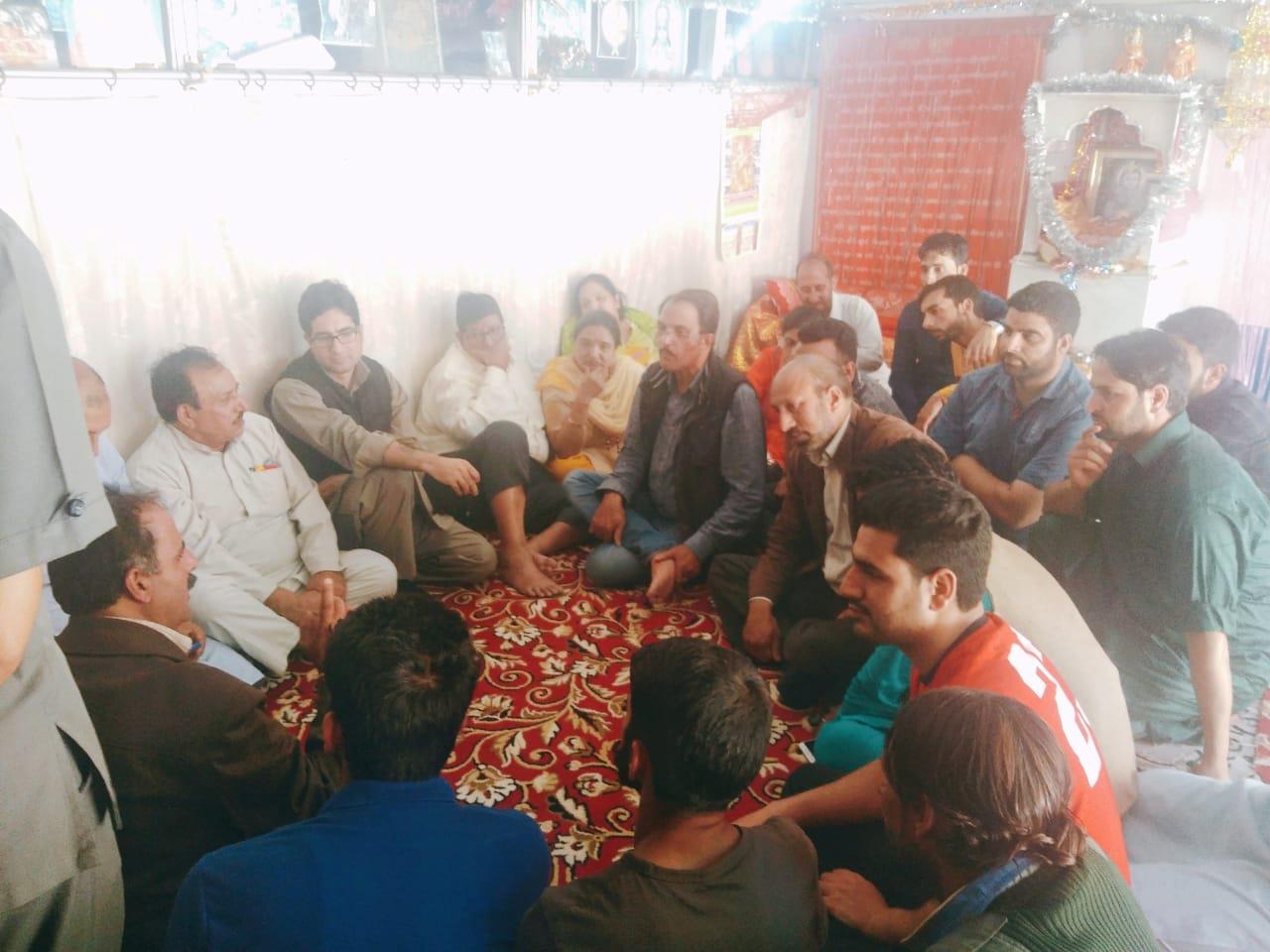 JKPM welcomes Mela Kheer Bhawani Pilgrims