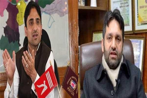 Mayor, Dy Mayor felicitate people on Kheer Bhawani mela