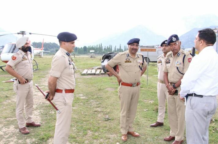 DGP visits Sinthen chingam, Inshan Warwan, Nowapachi Marwah