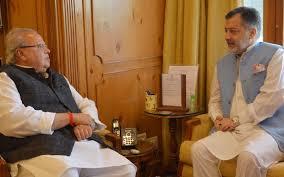 Imran Ansari meets Governor, demands Degree College for Goshbugh