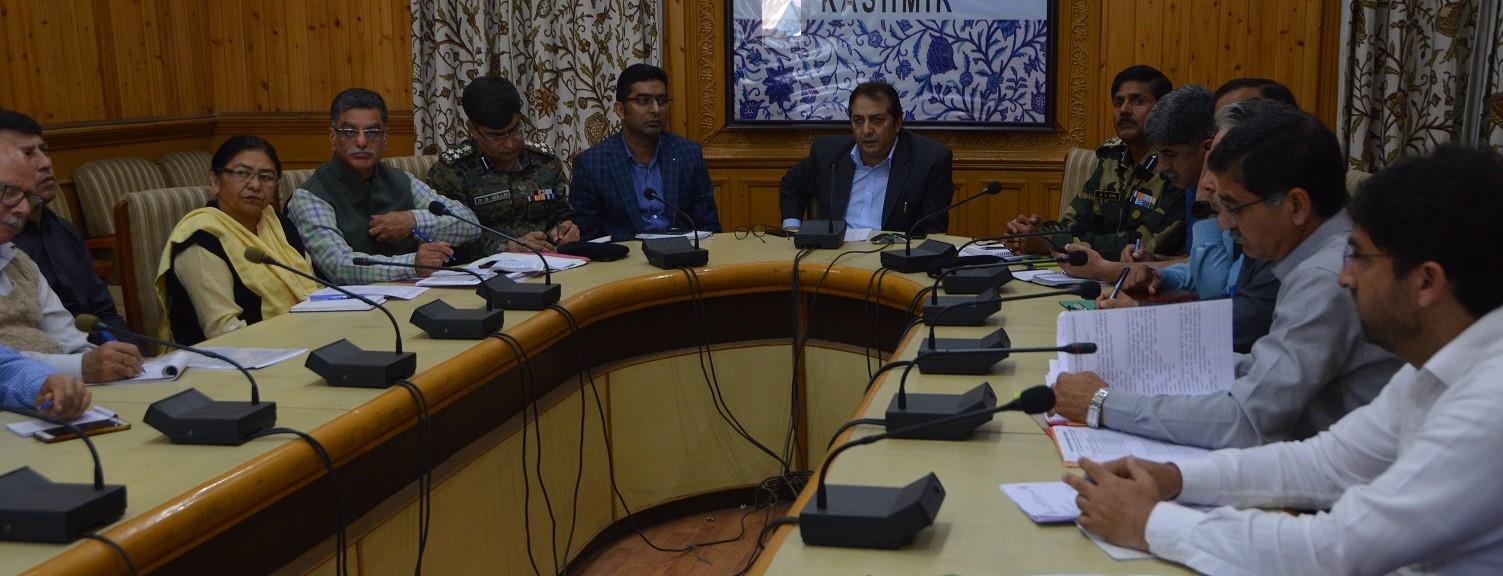 Ensure smooth conduct of Amarnath Yatra-2019: Div Com to Officers