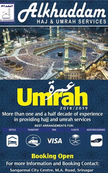 Alkhuddam Hajj & Umrah Services accorded state one