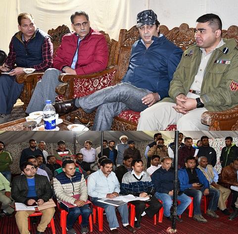 Div Com visits Baltal base camp, reviews Yatra arrangements