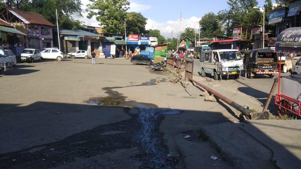 Kulgam residents suffer as authorities shift old bus stand