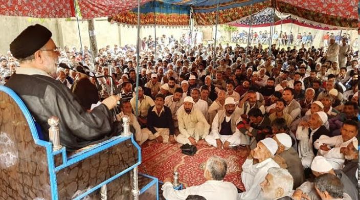 Annual Majlis-e-Hussaini (a.s) observed at Gariend Budgam