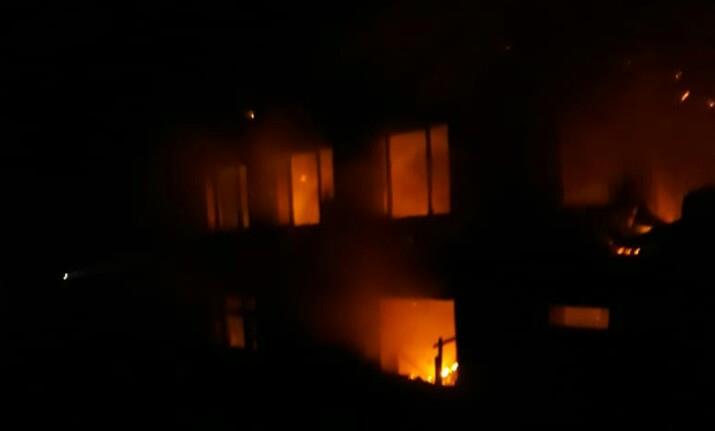 Fire guts house of former MLA Karnah, propertry worth lakhs reduced to ashes
