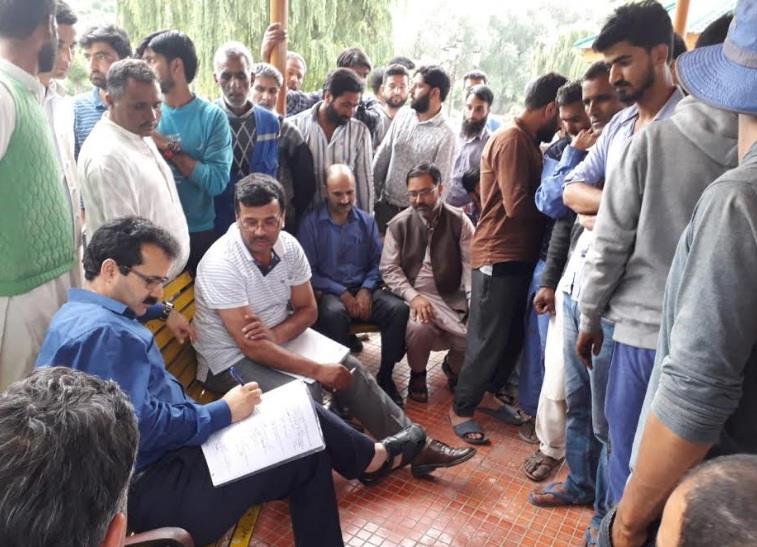 Day 2: ‘Back to Village’ programme in full swing in Central Kashmir